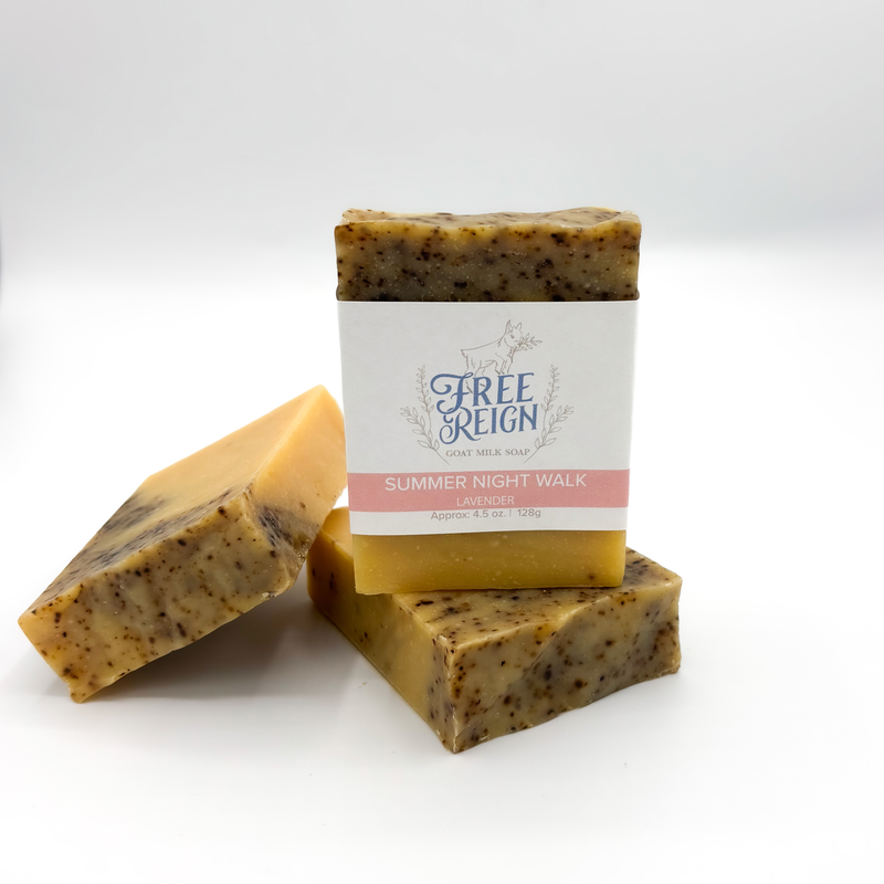 All Natural Essential Oil Goat Milk Soaps by trade name
