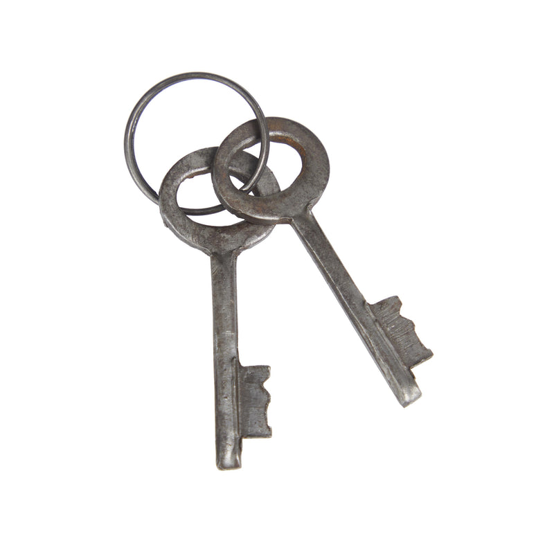 A-01103: METAL BRASS LOCK & KEYS 2"W, 3"H