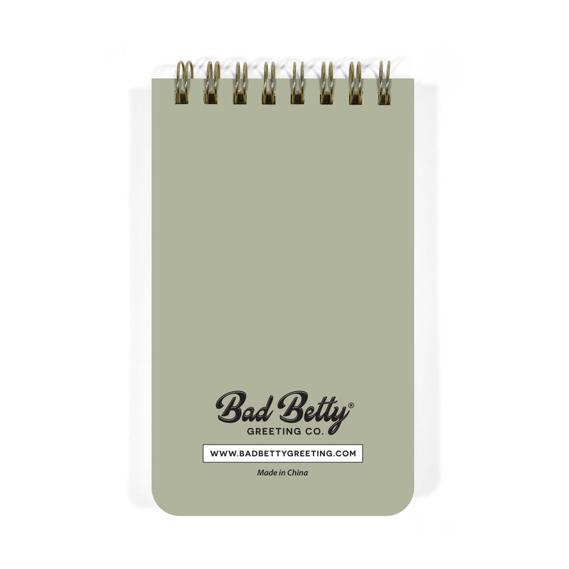 Jumping to Conclusions - Funny 3x5 Spiral Memo Notepad