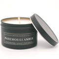 8oz Patchouli Amber - Black Tin