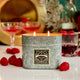 Holiday Sangria Galvanized Oval Tin Soy Candle