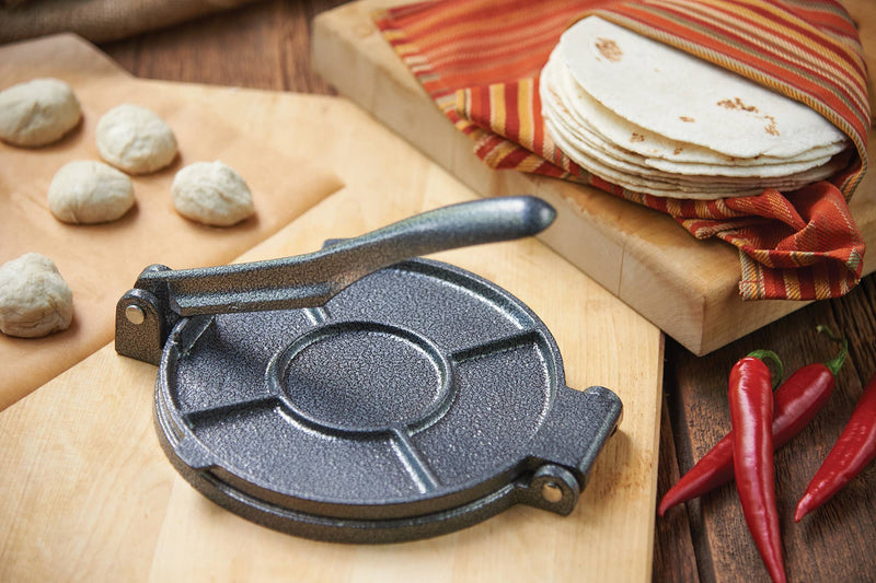 Fox Run Cast Iron Tortilla Press, 7"
