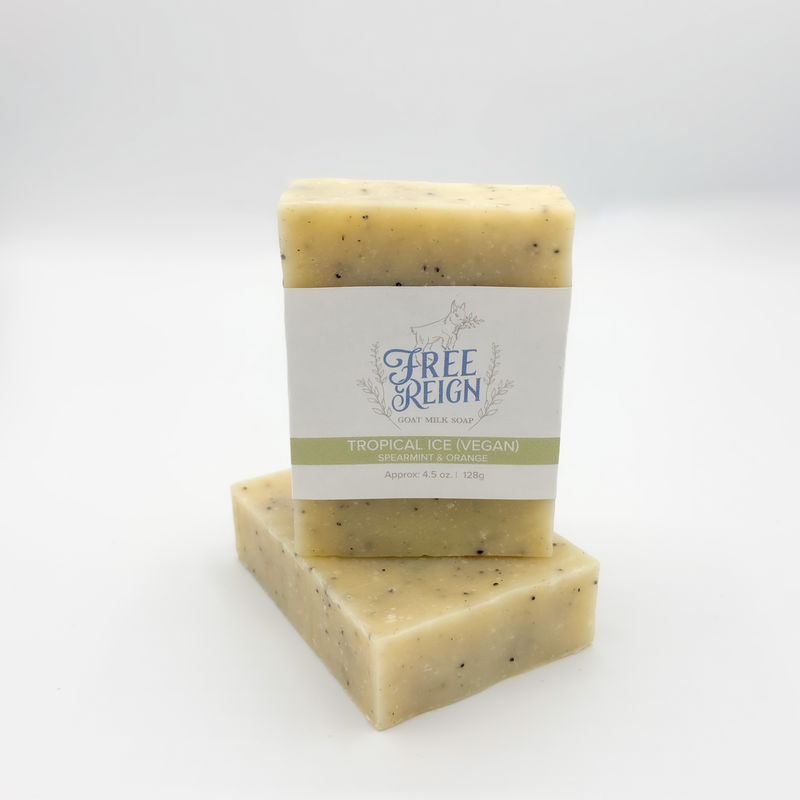 All Natural Essential Oil Vegan Soap  (2 scents)