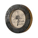 Picture Frame - Round, Chagrin Horn 2.5”