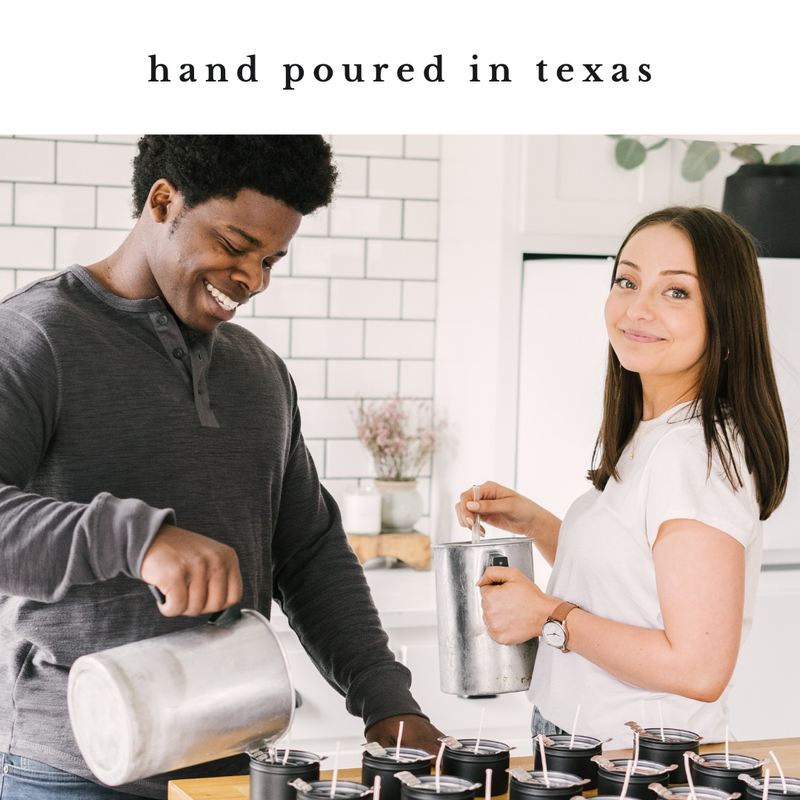 10 oz Palo Santo - Black Matte  - Soy Candle