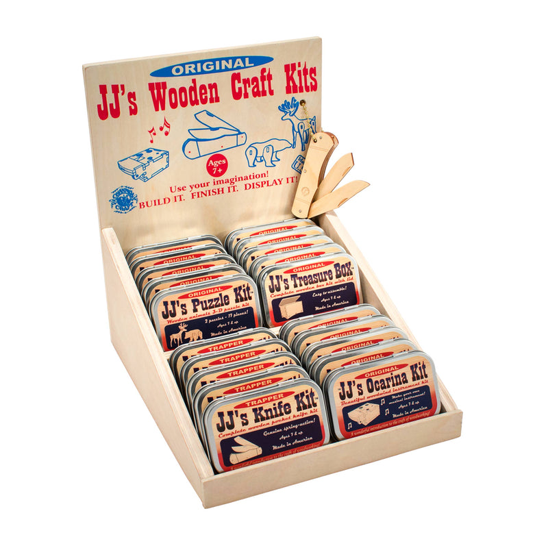 Wood Craft Kit Display Only (Holds 24)