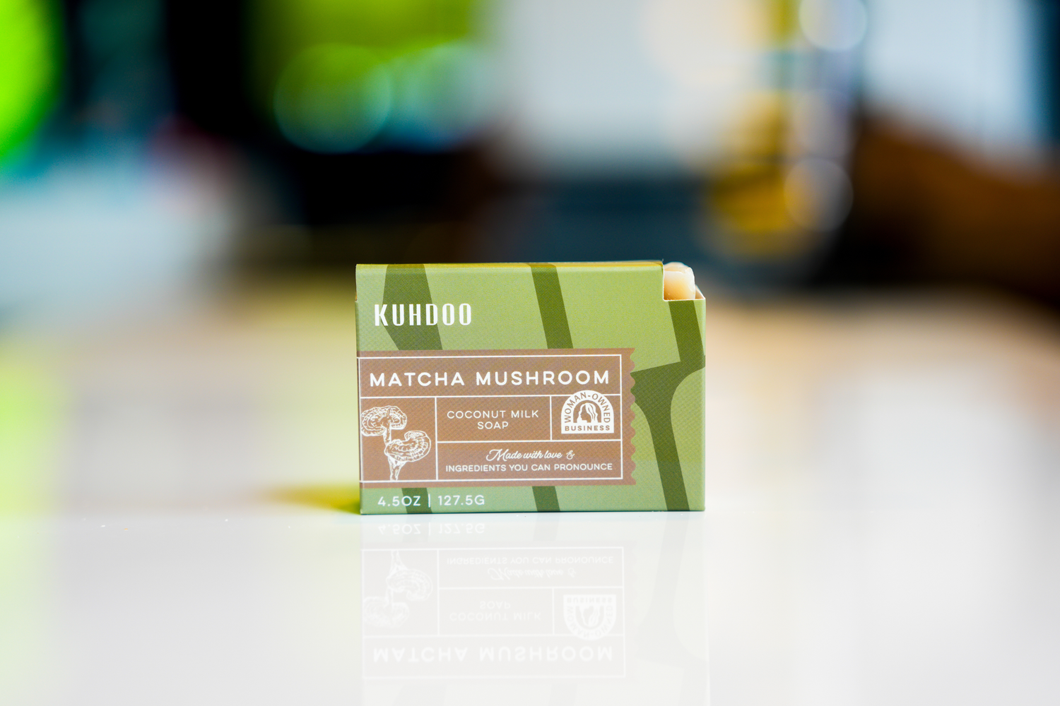 Matcha Mushroom Bar Soap