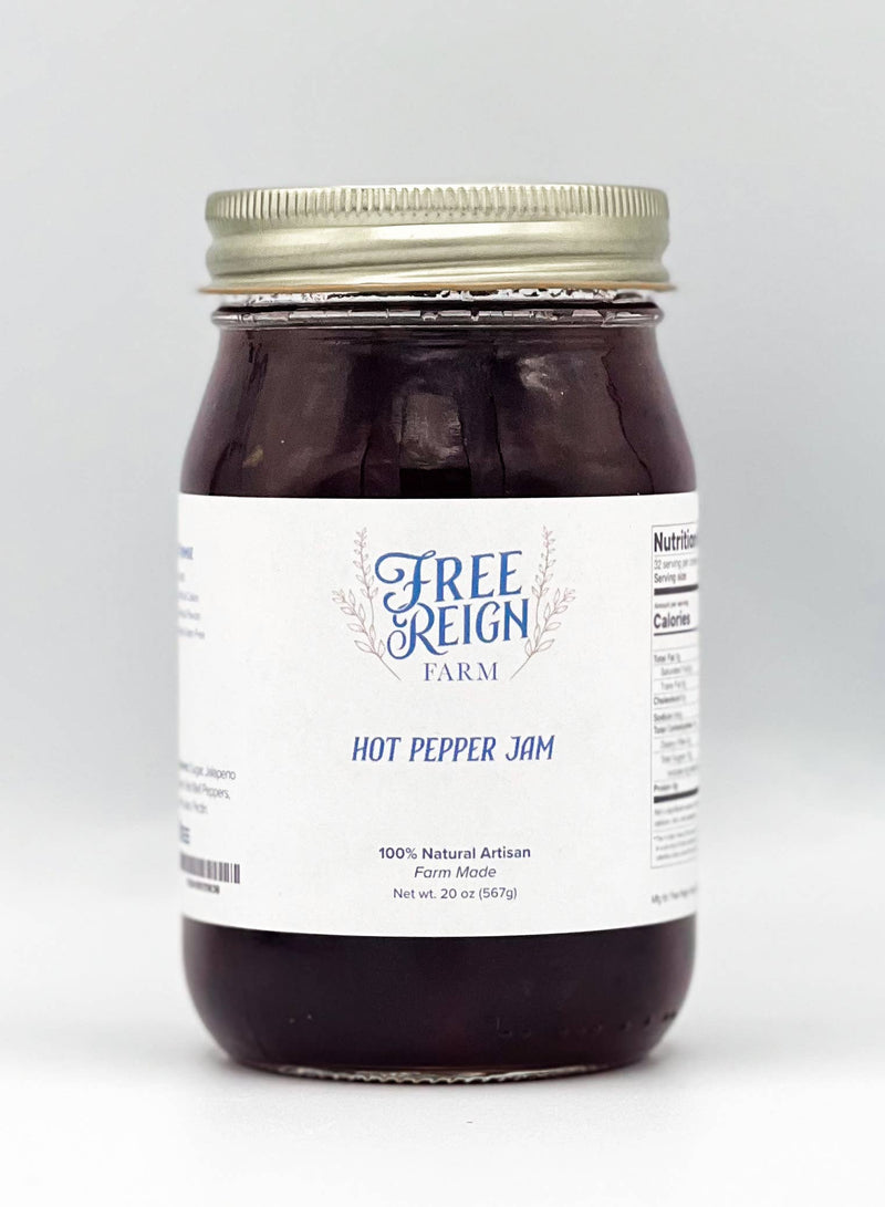 Amish Made Jam and Jelly.  All Natural with No Preservatives