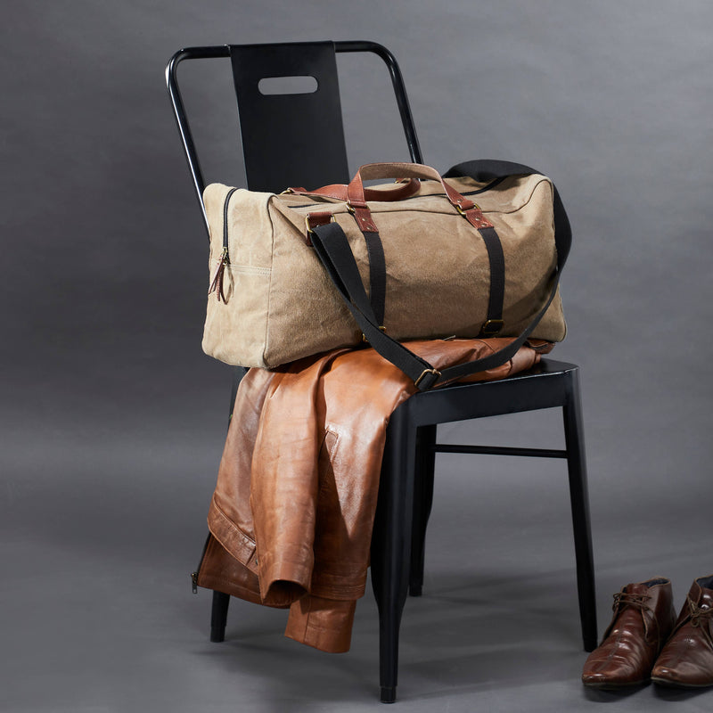 Atherol Up-Cycled Canvas Weekender Duffle Bag - Unisex