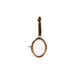 Oval Brass Hanging Frame