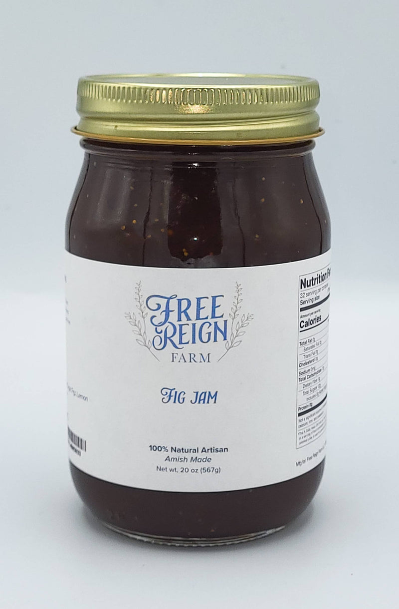 Amish Made Jam and Jelly.  All Natural with No Preservatives