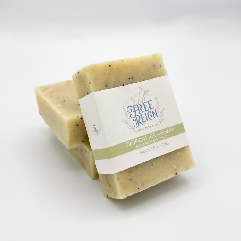 All Natural Essential Oil Vegan Soap  (2 scents)