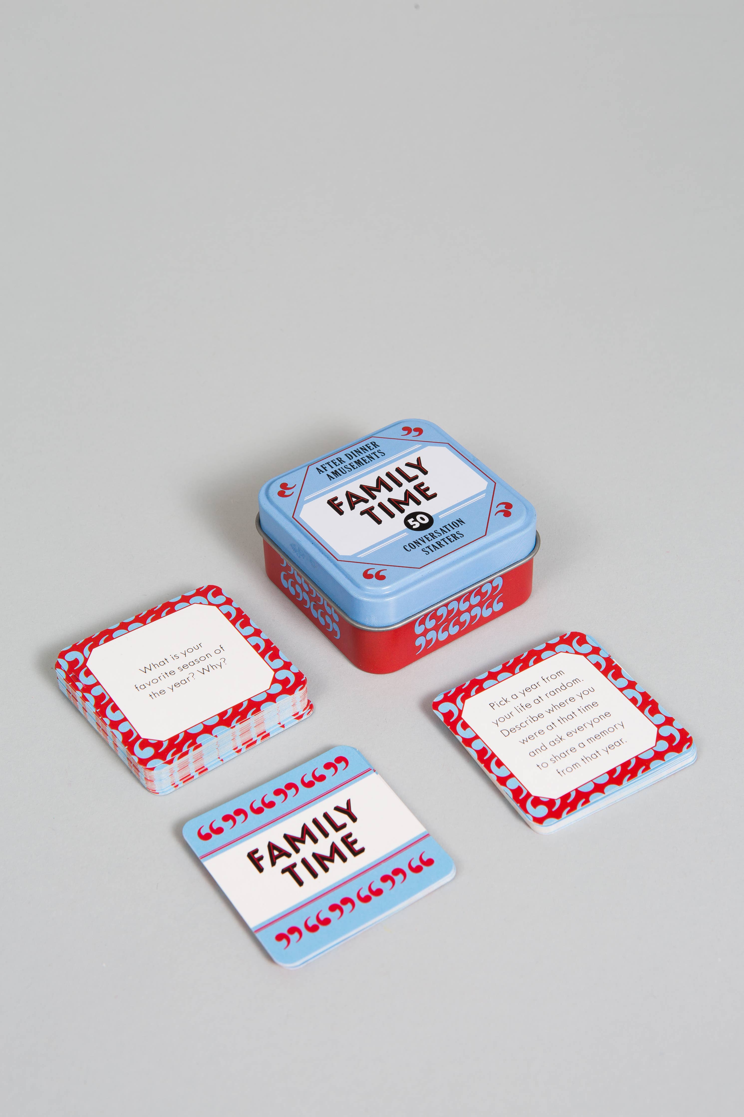 After Dinner Amusements: Family Time