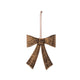 Christmas Brass Bow Ornament