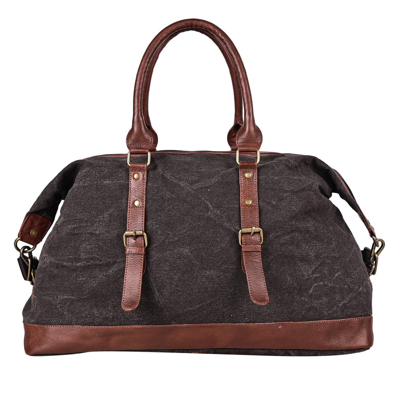 EXPLORER DUFFLE, CHOCOLATE  M-1848 (ORIGINAL LEATHER)