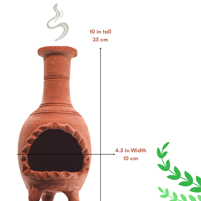 Mini chimney for incense chimenea miniatura para incienso