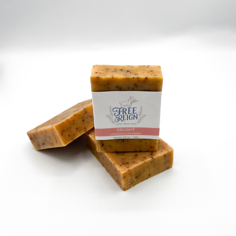 All Natural Essential Oil Goat Milk Soaps by trade name
