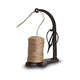 Twine Holder with Scissors-Brown-10"H