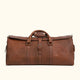 Handmade 24" Inch Leather Duffle Travel Weekender Bag