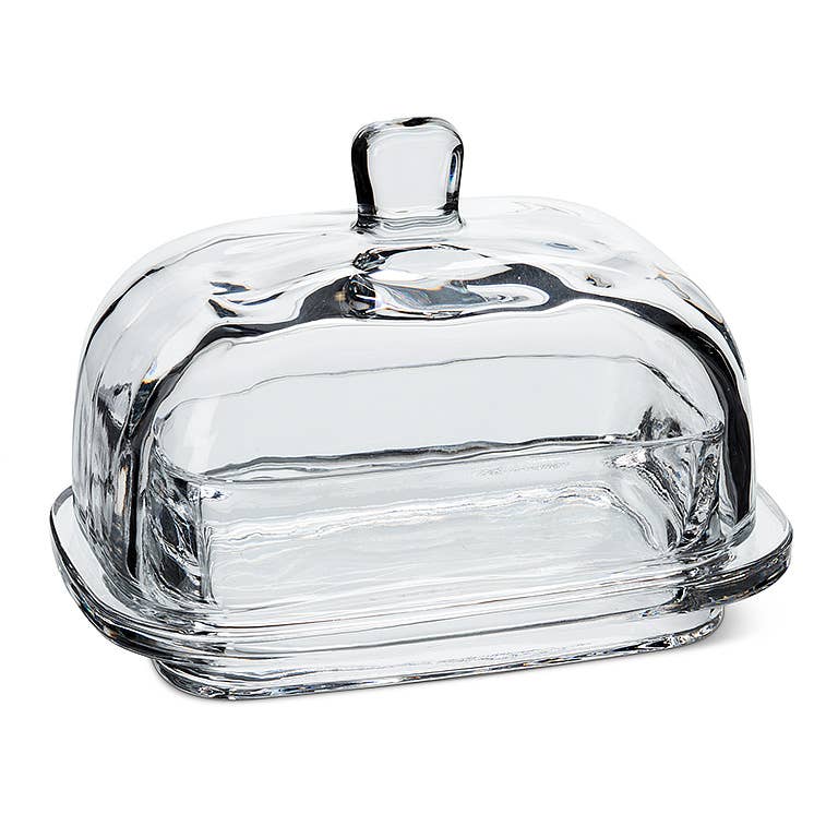 Lg Rect Covered Butter Dish-7"L-825