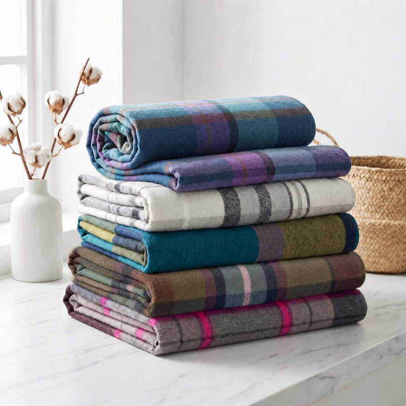 Alpaca Throw Blanket - Sundown