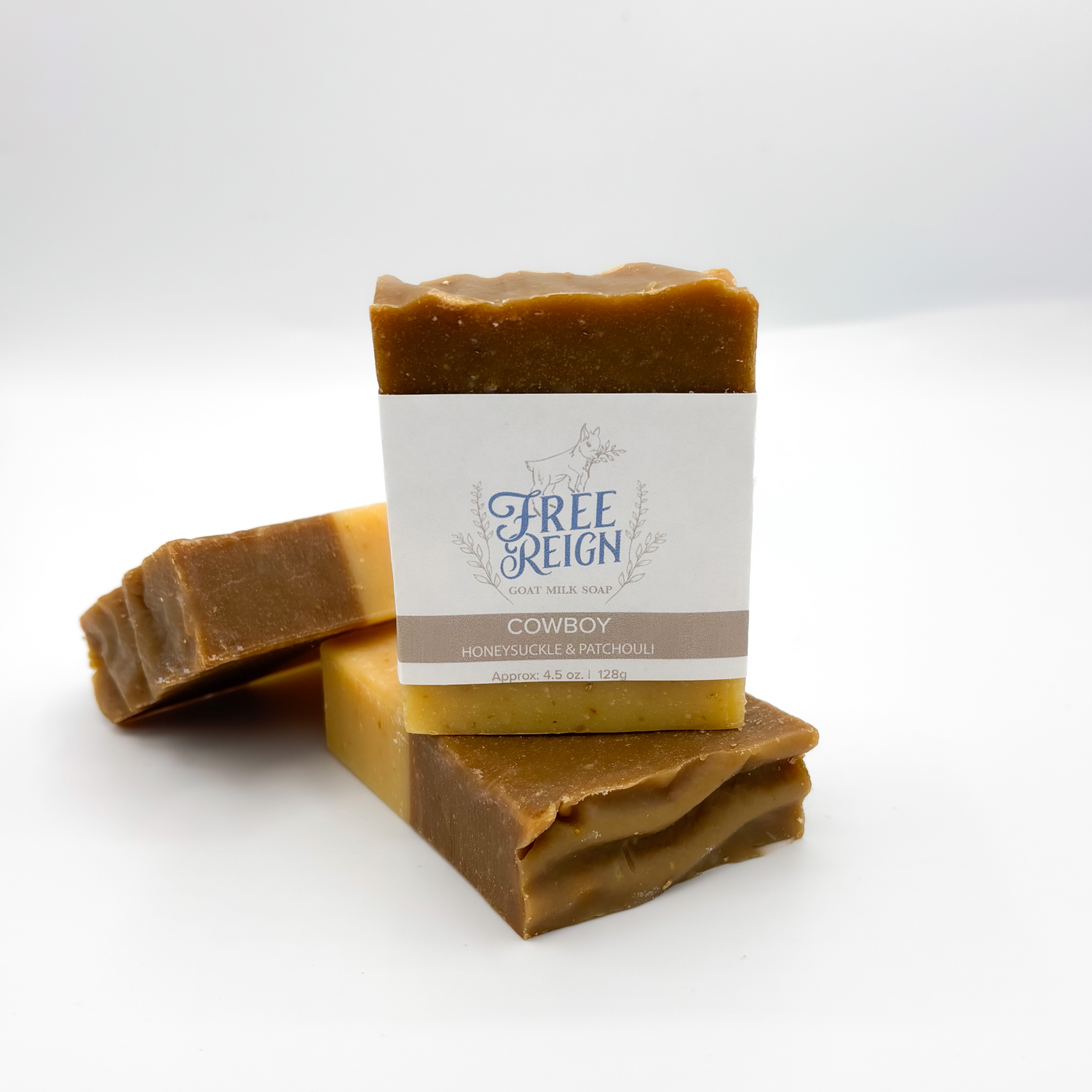 Cowboy Goat Milk Soap - Sweet & Earthy Essential Oil Soap
