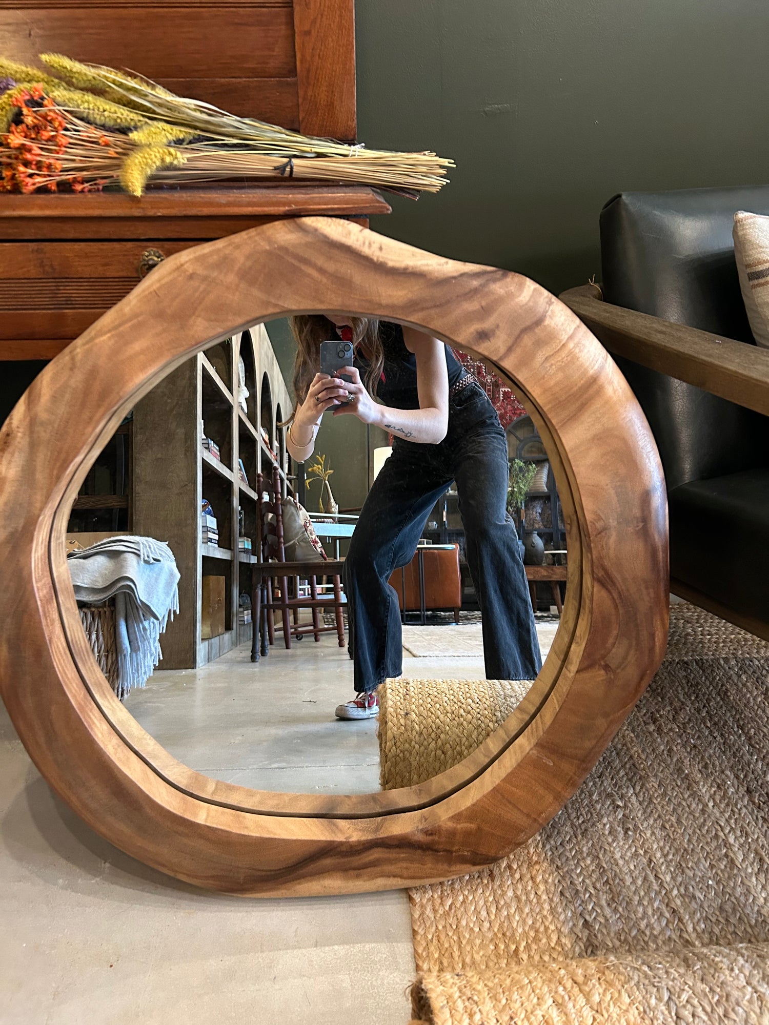 Wooden Mirror
