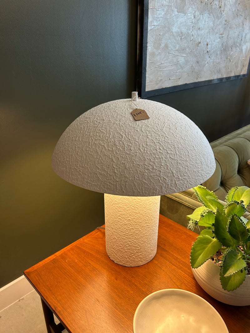 Four Hands White Mushroom Lamp
