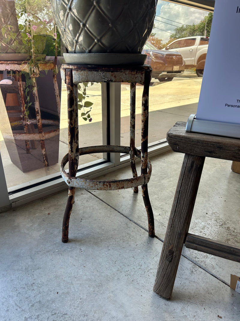 Rusty Plant Stand