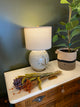 Vintage Mid-Century Teacotta Lamp