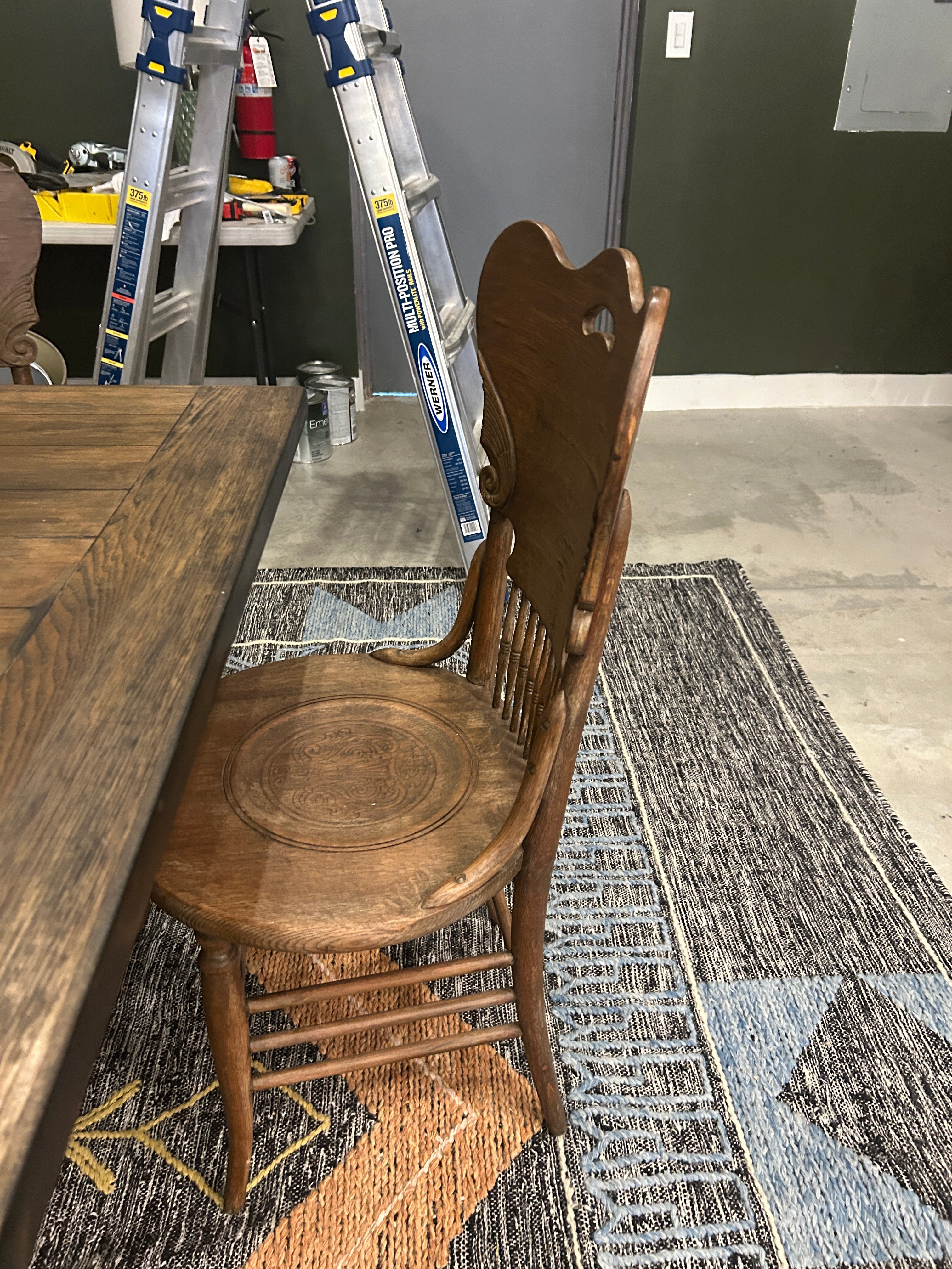 Antique Walnut Dining Chair