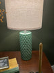 Green Glazed Lamp