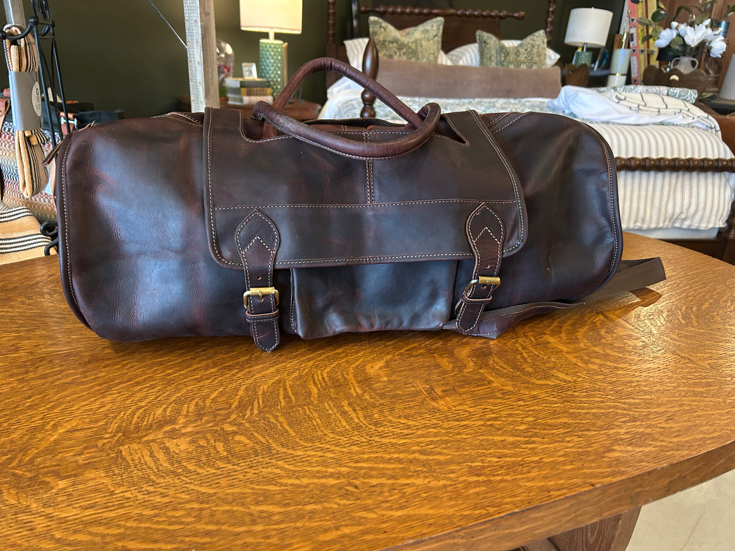 Leather Duffle