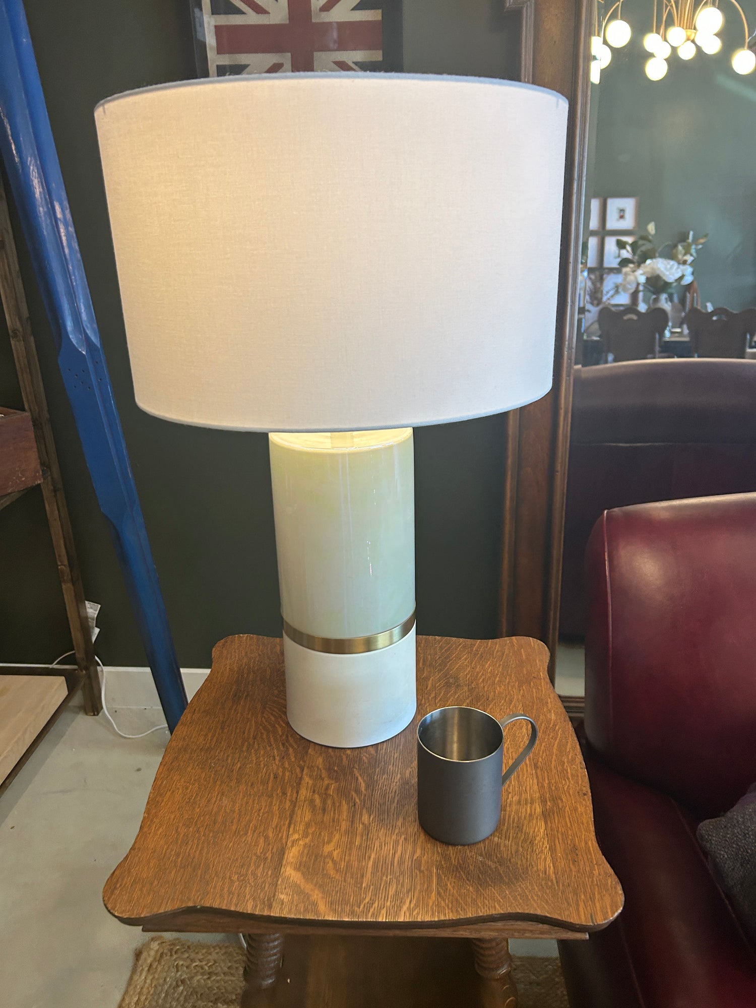 Mother Of Pearl Lamp w/ Shade