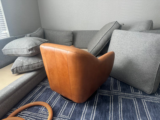Leather Swivel Chair