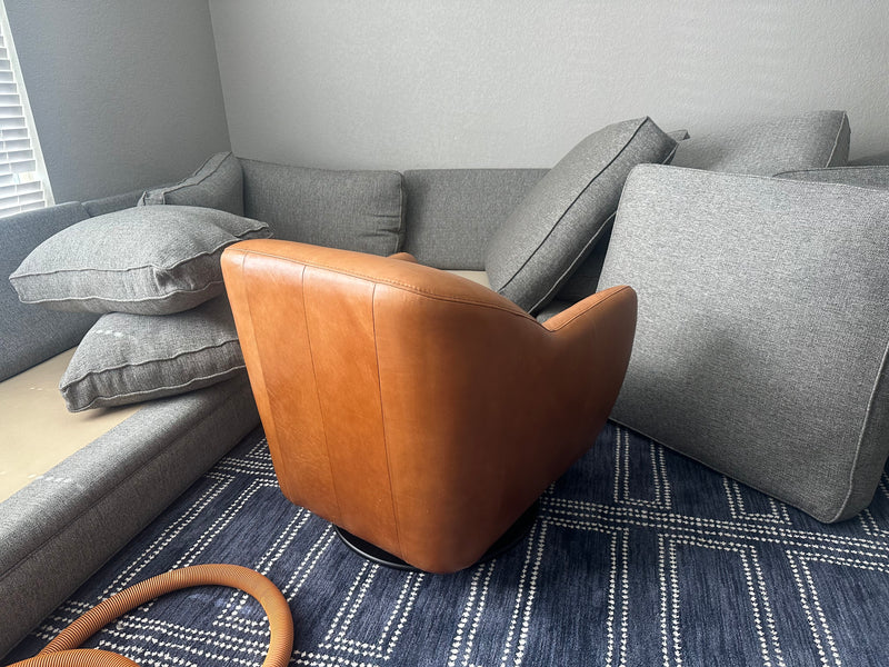Leather Swivel Chair