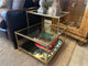 Brass Two Tiered Side Table