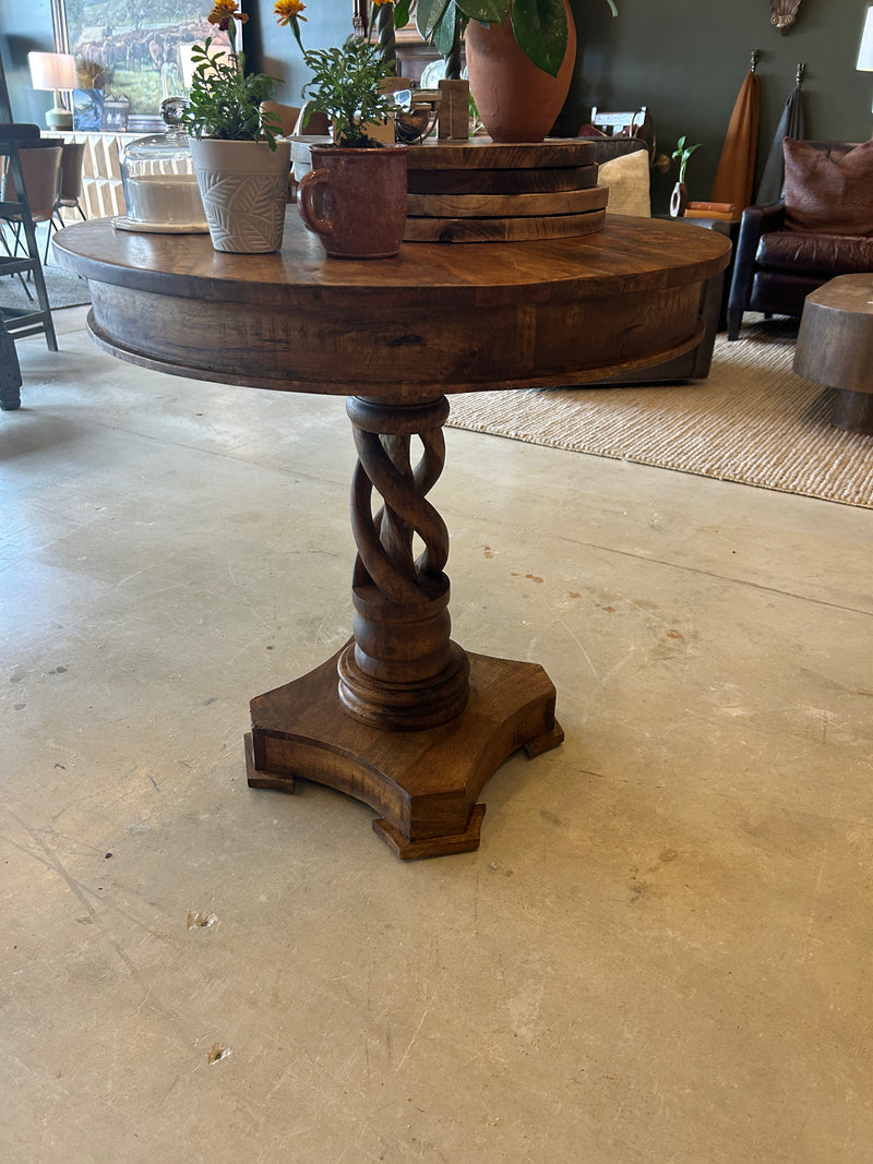 Tall Bistro Table: Twist Leg