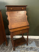 Antique Oak Drop-Front Writing Desk