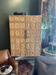 Salvaged Wood, Hand Carved Bar Hutch