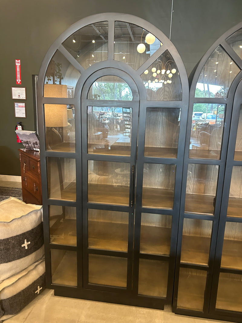 Black Arched Hutch