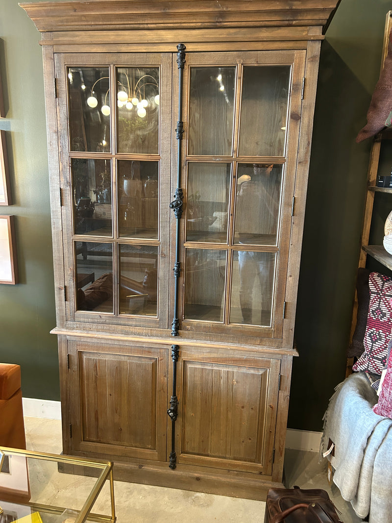 Rectangle Hutch/Glass Doors