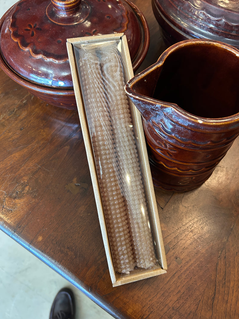 Cappuccino Textured Candlestick