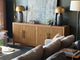 Fluted Door Hutch/Console
