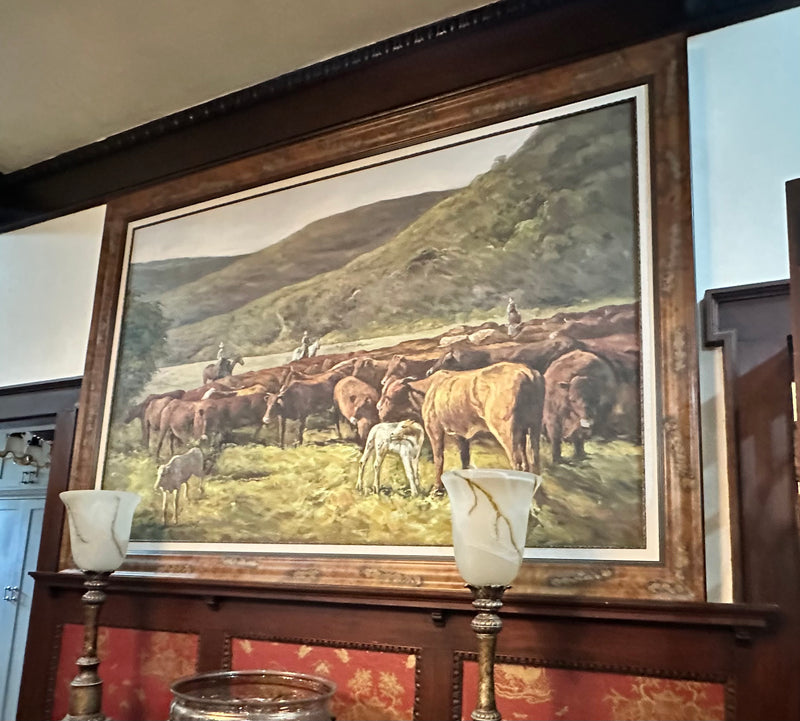 Texas Cattle Range with Oil