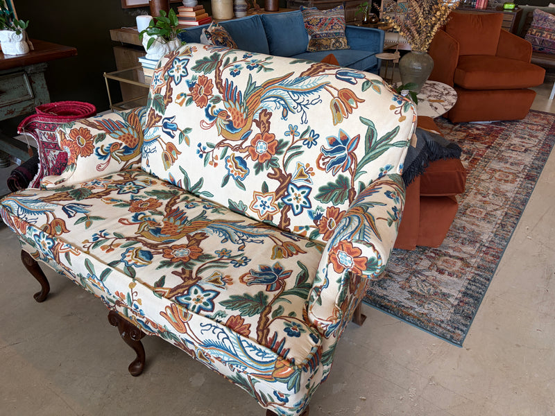 Patterned Loveseat