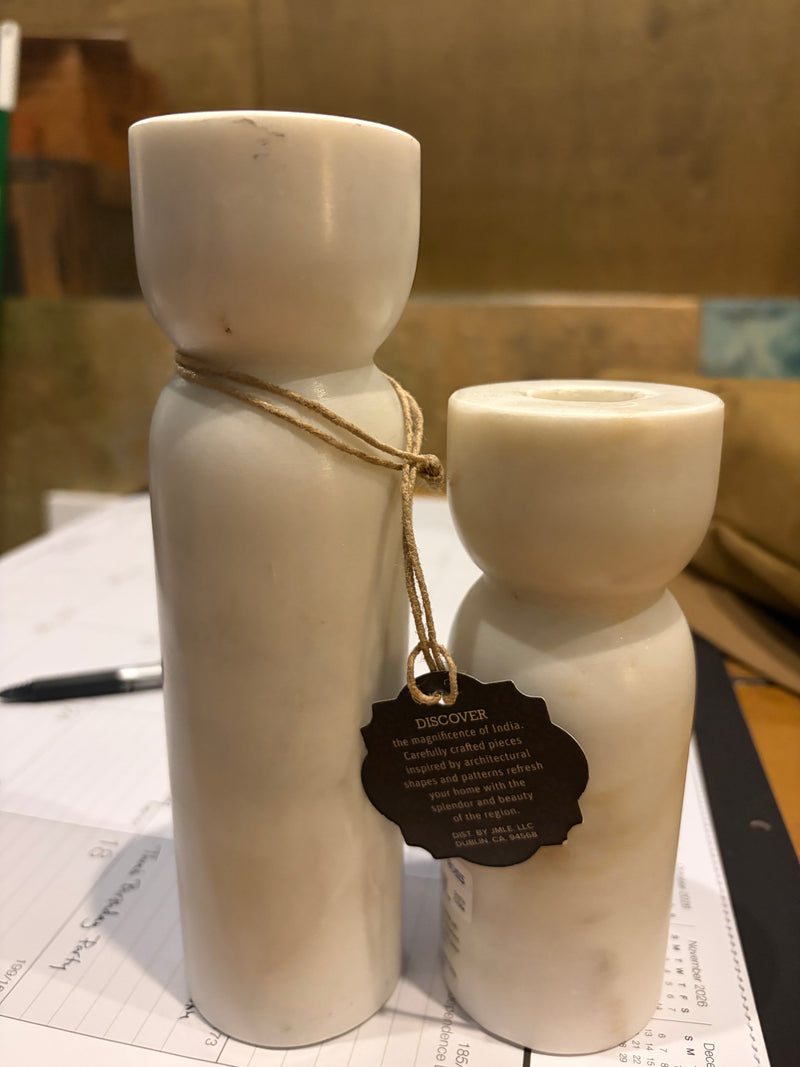 Marble Candle Holder