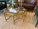 Brass Octagonal Coffee Table