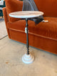 Cream & Brass Martini Table