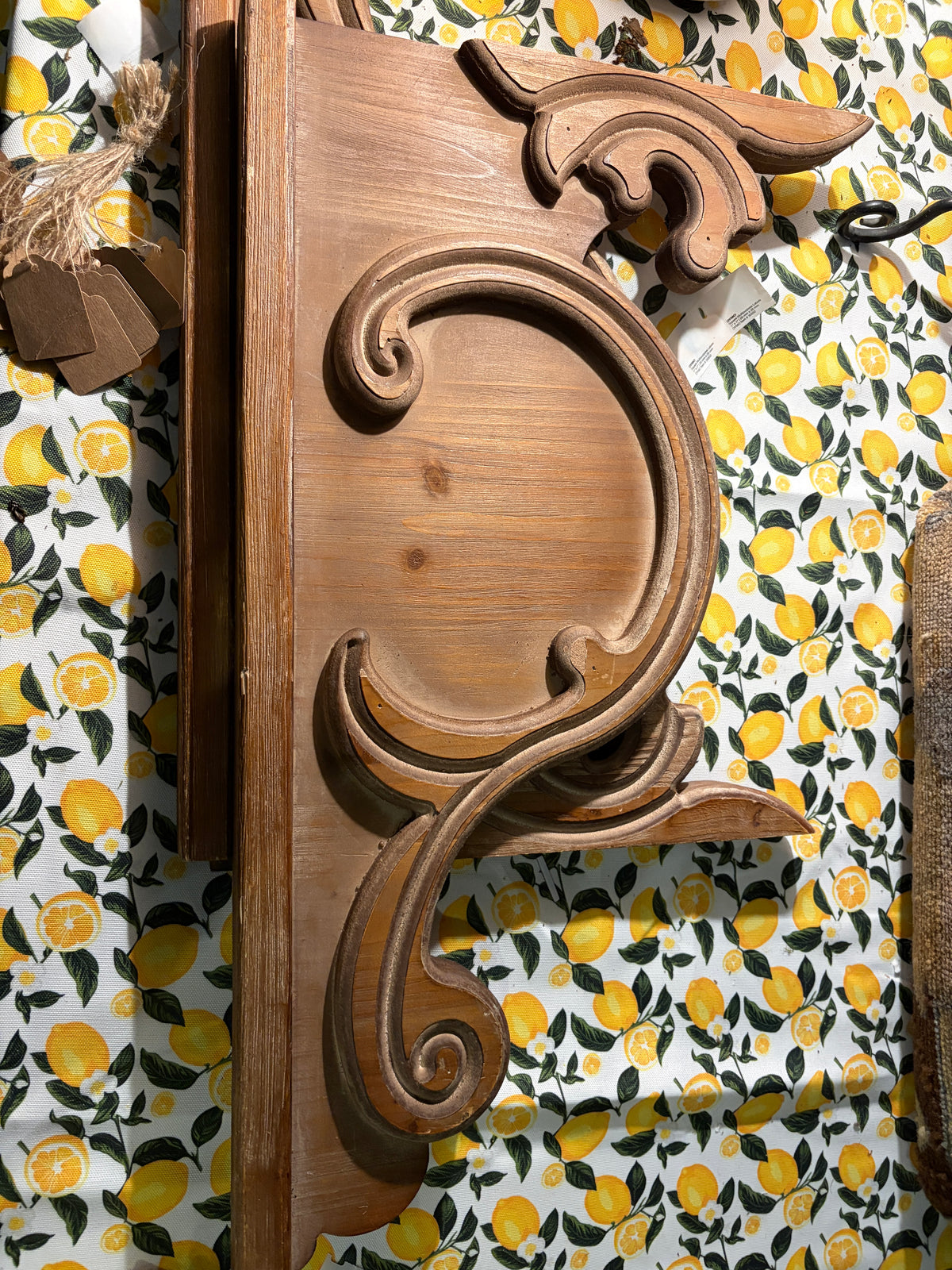 Wood Trim Wall Hanging